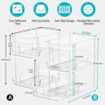 Delamu 3-Tier Under Sink Organizer Set