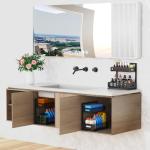 Under Sink Pull Out Organizer with Adjustable Height