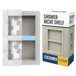 Recessed Shower Niche Insert for Bathroom Storage