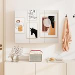 Large Mirrored Wall-Mounted Medicine Cabinet with Shelves