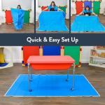 Children's Factory Rectangular Mess and Play Splash Mat - 50 x 72