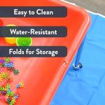 Children's Factory Rectangular Mess and Play Splash Mat - 50 x 72