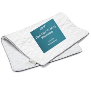 Coop Home Goods Cool Side Pillowcase, Queen Size Cooling Pillow Case for Hot Sleepers, Two-Sided Pillow Covers, Cozy Side & Cool Side, Ultra Soft Lulltra Cool Technology