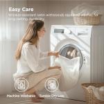 Bedsure Satin Pillowcases, Similar to Silk Pillow Cases Queen Size Set of 2, Cooling Pillow Case for Hot Sleepers with Envelope Closure, Gifts for Women Men, Silver Grey, 20x30 Inches