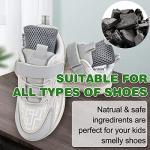 12 Pack Charcoal Shoe Deodorizer Bags, Shoe Odor Eliminator,Drawer Deodorizers, Activated Charcoal Odor Absorber for Gym Bag, Car, Pet, Closet