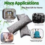 Marsheepy Natural Bamboo Charcoal Bags, Shoe Deodorizer and Odor Remover / Eliminatorr, 100% Smell Remover (60g X 6 PACK)