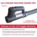 SWANSOFT 7L(1.85 Gallon) ULV Fogger Machine, Electric Atomizer Sprayer, Portable Foggers Machine for Home Indoor