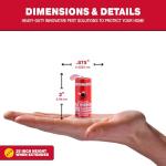 Catchmaster Fly Ribbon 20-Pack, Bug & Fruit Fly Traps Outdoor and Indoor, Premium Adhesive Sticky Strips & Gnat Hanging Strips, Bulk Scented Flying Insect Paper Rolls, Non Toxic Home Pest Control