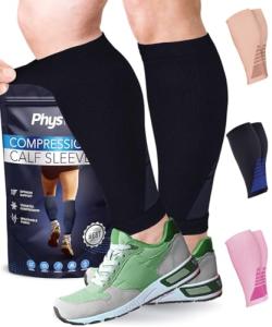 Calf Compression Sleeves for Varicose Veins and Activities