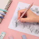 SKYDUE 6‑Pack Cute Mechanical Pencil Set