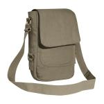 Dasein Canvas Messenger Laptop Bag 15 in Army Green