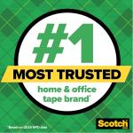 Scotch Desktop Tape Dispenser, Black Two‑Tone