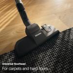 Miele Complete C2 Hardfloor Bagged Canister Vacuum Cleaner with High Suction Power, Designed for Special Care of Hard Floors and Low-Pile Carpet, in Tech Blue