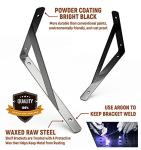 LEOPO Set of 6 Corner Floating Shelves