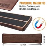 HOSHANHO Acacia Wood Magnetic Knife Strip 10 Inch