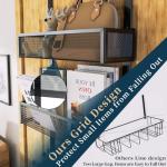 Over The Door Hooks Organizer with Baskets