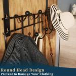 Over The Door Hooks Organizer with Baskets
