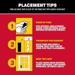 Catchmaster Fly Ribbon 20-Pack, Bug & Fruit Fly Traps Outdoor and Indoor, Premium Adhesive Sticky Strips & Gnat Hanging Strips, Bulk Scented Flying Insect Paper Rolls, Non Toxic Home Pest Control