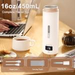 Mini Portable Electric Kettle with Temperature Settings