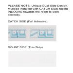 Kensizer 30-Pack Window Fly Traps for Indoors, Paper Sticky Strips, Fly Catcher Clear Windows Trap for Home, House Fly Killer Lady Bug Traps