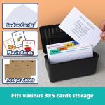 Olivo 3x5 Flash Card Holder Box