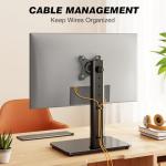 Single Monitor Riser VESA 13–32″ 44 lbs