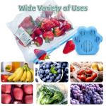 WiseFresh 30 Packs 5 Gram Ethylene Gas Absorber Packet, Vegetable & Fruit Fresh Produce Protector, Food Freshness Extender, Fresh Fruit Preserver, Vegetable Saver