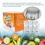 WiseFresh 30 Packs 5 Gram Ethylene Gas Absorber Packet, Vegetable & Fruit Fresh Produce Protector, Food Freshness Extender, Fresh Fruit Preserver, Vegetable Saver