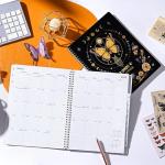 Academic Planner Butterfly Tabs Back Pocket