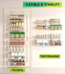 9-Tier Over-Door Pantry Organizer with Deep Baskets