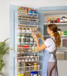 9-Tier Over-Door Pantry Organizer with Deep Baskets
