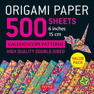 Tuttle 500pc Origami Paper 6″ Kaleido