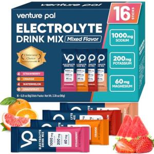 Venture Pal Sugar-Free Electrolyte Drink Mix Packets