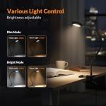 LEPOWER Clip-On Color Changeable Desk and Night Light