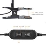 LEPOWER Clip-On Color Changeable Desk and Night Light