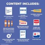 Johnson & Johnson 80-Piece Travel First Aid Kit