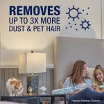 Bona High Performance Dusting System - 1 Extendable Handle, 3 Disposable Dusters, 1 Reusable Duster, & 1 Storage Bag - Extendable Dusting Kit