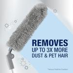 Bona High Performance Dusting System - 1 Extendable Handle, 3 Disposable Dusters, 1 Reusable Duster, & 1 Storage Bag - Extendable Dusting Kit