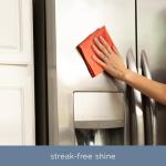 S&T INC. 100 Pack Microfiber Cleaning Cloth, Bulk Towels for Home, Reusable Microfiber Towels for Cars, Cleaning Rags, Assorted, 11.5 Inches x 11.5 Inches, 100 Count