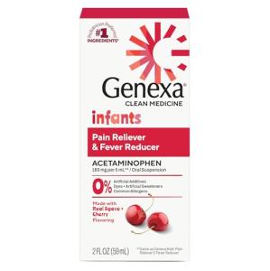 Genexa Baby Pain & Fever Relief, Cherry Flavor
