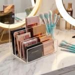 Jucoan 3‑Section Acrylic File Holder 9×6.5″