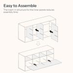 HOOBRO Shoe Storage Bench with Cushion, Entryway Bench, 39.4" Hall Tree, Coat Rack, 12 Cubbies, Holds up to 330 lb, Shoe Rack, Storage Cabinet for Bedroom, Hallway, Rustic Brown BF112HX01G1