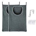 KINGSUSLAY Over Door Hanging Laundry Bag (2 Pack)