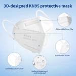 Hotodeal 20 PCS KN95 Face Mask - 5 Layers