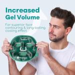 Medi Grade Cooling Ice Face Mask and Cooling Eye Mask for Puffy Eyes & Migraine Relief - Self Care Face Ice Pack with ChillGel Face Ice Mask Technology - Cooling Face Mask, Eye Pads and Bag