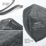 Kingfa KN95 Masks - Pack of 10 Grey