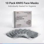 Kingfa KN95 Masks - Pack of 10 Grey