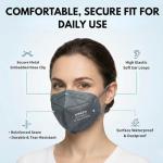 Kingfa KN95 Masks - Pack of 10 Grey