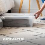 IRIS 50 Qt Under Bed Storage Bin with Lids