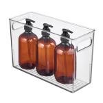 Stackable Plastic Kitchen Organizer Bin with Handles
